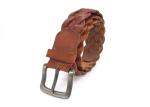 Fashion Mens Casual Leather Belt With Metal Clip Customized Size