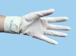 Disposable latex sterilized surgical gloves,powdered free.White color. One pair