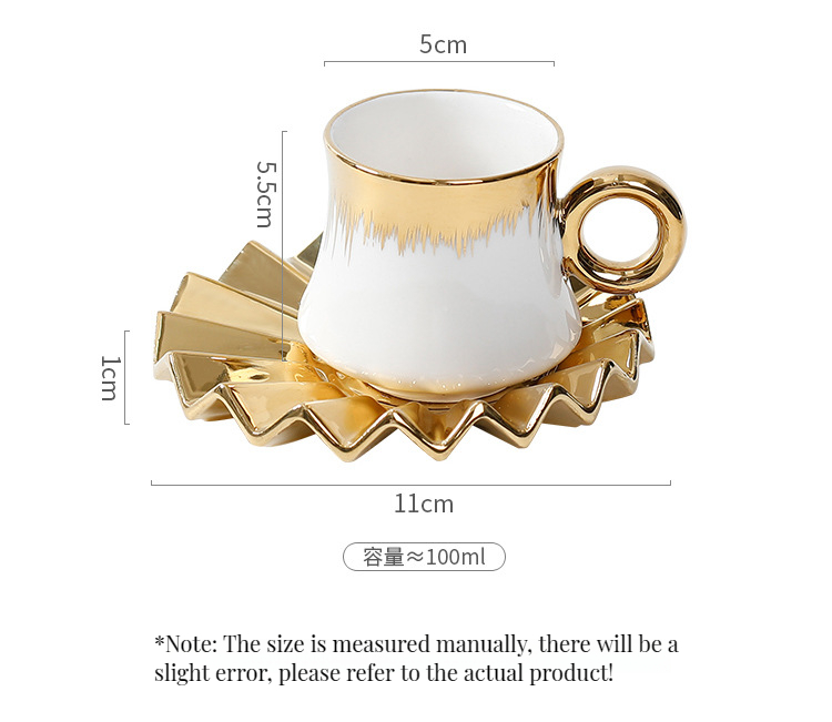 Elegant Coffee Tea Wallpaper Design Ceramic Western Dinner Set for Sustainable Living