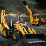 Multifunction 95hp 70kw Hydraulic Pump Backhoe Wheel Loader