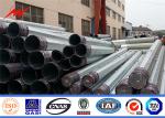 Telescoping Painting Pole Power Distribution Conical Electric Steel Pole For