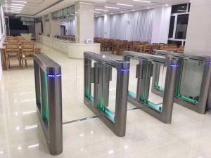 Quality Dual Direction Half Height SUS 304 Swing Barrier Turnstile wholesale