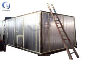 Quality Q345R Carbon Steel Kiln Wood Drying Equipment 1.8m Manual Open Door 3 Phases wholesale