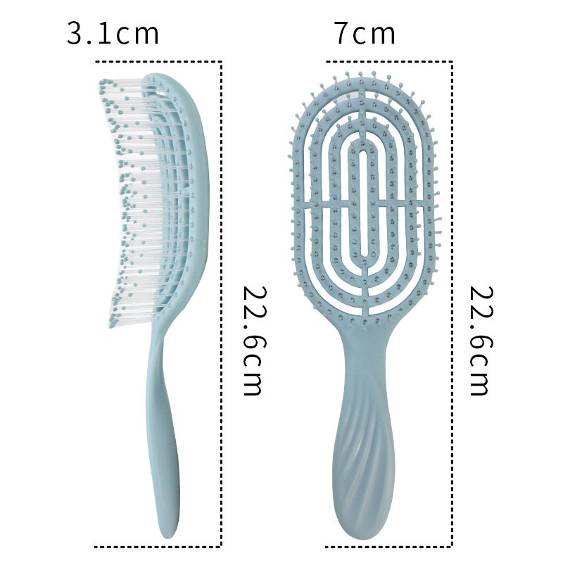 Hair Styling Candy Color Plastic Hair Comb Hair Beauty Brush 24*8cm