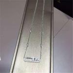 diamonds necklace 18kt gold with yellow gold or white gold