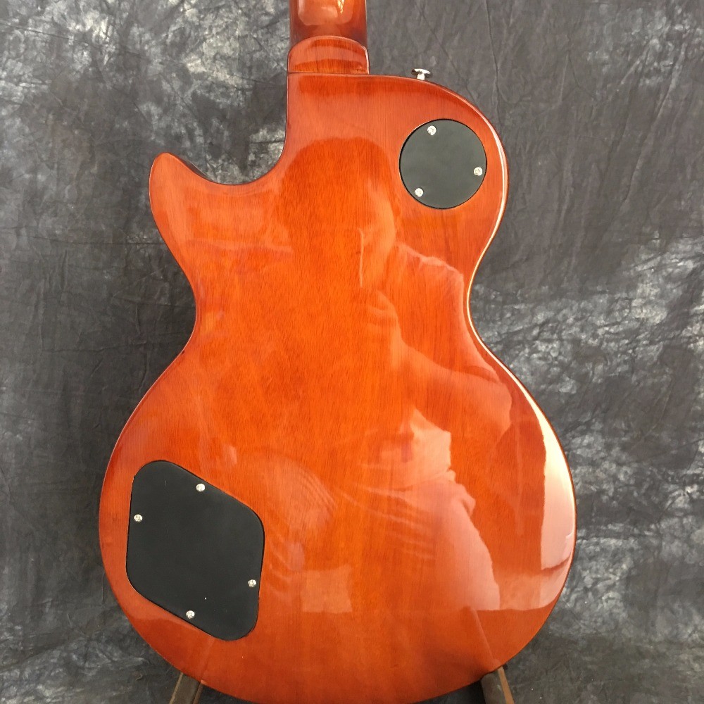Flamed maple top sunburst LP Electric Guitar