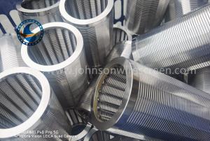 Quality SS304 Non Clogging Wedge Wire Screen Filter wholesale