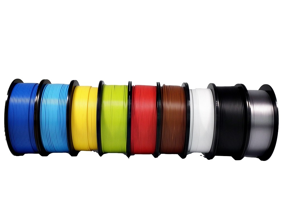 Customized Multicolor 3D Printer Filament PLA 1.75mm / 3.0mm For 3D Pen