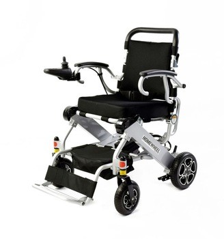 2018 newest FDA CE light weight folding aluminum power wheelchair with lithium battery from chinese supper manufactory