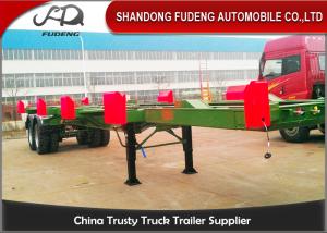 Quality Terminal Container Semi Trailer / Deliver Container Skeleton Trailer wholesale
