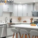 American Style Ready to Assemble White Shaker Style Modular Kitchen Cabinet