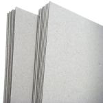 Recycled / Waste Paper Pulp Laminated Gray Board For Box 1600gsm 2.51mm