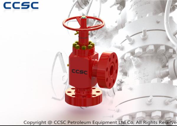 CCSC Oil And Gas Choke Valve Flange Connected Working Pressure 2,000psi – 20