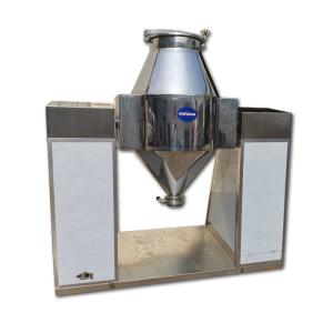 Quality Stainless Steel Double Cone Mixer , Chemical Dry Powder Mixer Food Powder And Granule Automatic Mixer wholesale