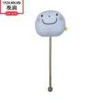 White Cartoon Plush Massage Hammer Personalized