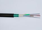 Direct Buried , Duct , Aerial Outdoor GYTS Optical Fiber Cable with Corrugated