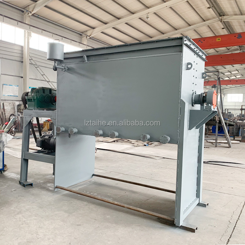 Chemical Fertilizer Mixer Wall Putty Powder Horizontal Mixing Machine Ribbon Mixer
