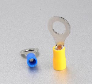 Quality UL94 Car Battery Cable Ring Terminals Electrolytic Copper VO Flammability wholesale