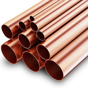Quality Pure Straight Copper Coil Pipe C11000 C12200 0.8mm / 1mm wholesale