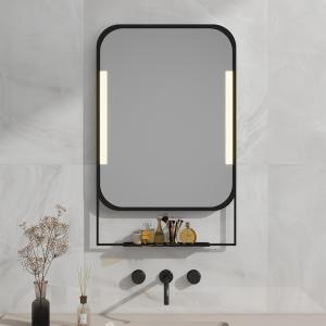 Quality Stylish Long Lasting Lighted Bathroom Vanity Mirror Space Saving Wall Mounted wholesale