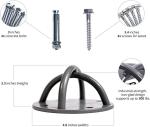 1mm Thickness Ceiling Mount for Holding Drills Suspension Straps Rings Yoga