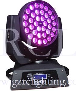 Quality 36x18w RGBWA+UV 6IN1 LED moving head wash stage light wholesale