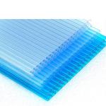 PC Plastic Hollow Sheet For Bus Shelter Canopy Carport Roofing Sun Shade
