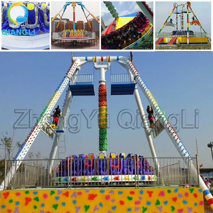 qiangli  12 Seat Mini Portable Trailer pirate ship rides for sale "