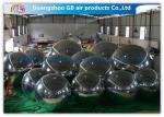 Popular Silver Inflatable Holiday Decorations Mirror Balloon For Outside Xmas