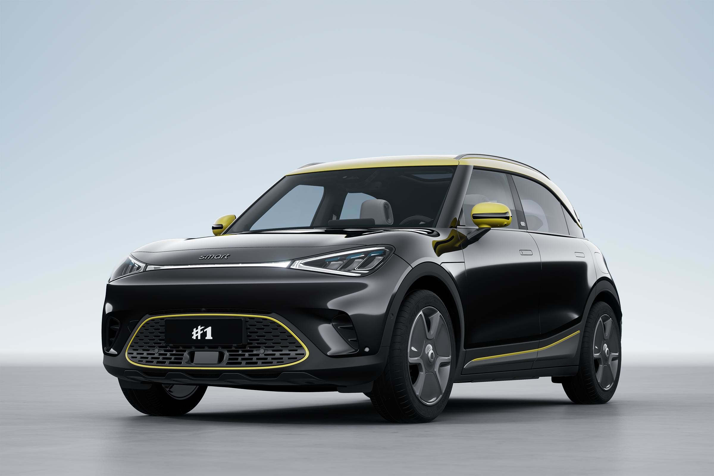 Smart1 The Sustainable and Innovative Electric Car for Mercedes Benz 272HP 400km Range Zero Emissions