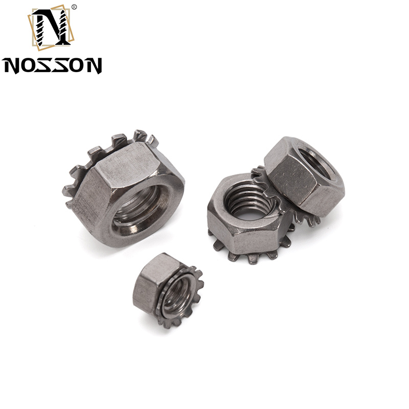 Heavy Industry Directly from ZINC PLATED Finish 304 316 Stainless Steel K Type Threaded Nuts Imperial Inch Measurement System