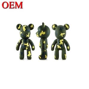 Quality OEM 3D PVC Character Cartoon Figure Keychain Custom Design Plastic Figurine Keychain Toy wholesale