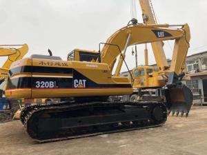 Quality Caterpillar 320B Used CAT Excavators With 1.0M3 Bucket wholesale