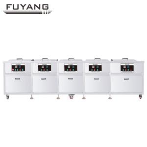 Quality 40KHz 96L 5 Tanks Auto Parts Ultrasonic Cleaner EMF 800*300*400mm wholesale