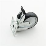 2.5" 3" Home Caster Wheels TPR Rubber Caster Wheels With Brake