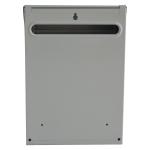 Grey Residential Mailboxes 0.7mm Thickness Apartment Mailboxes