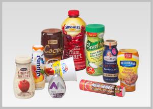 China Food Packaging Shrink Wrap Bottle Labels PVC PET Shrink Films Material For Wine Bottles on sale