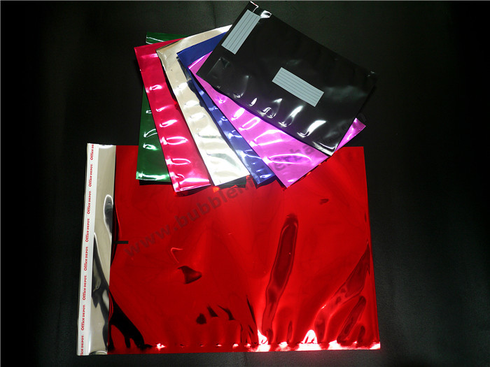 Self Adhesive Seal Aluminum Foil Envelopes 7.25"X12" #1 PETP For Household