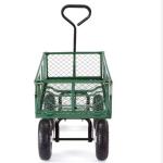 Green Heavy-duty Garden Cart 500-lbs Capacity Hand Trolley Truck Dump Dolly