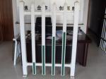 Customized Black Zinc Steel Metal Garrison Fence Panels Maintenance Free