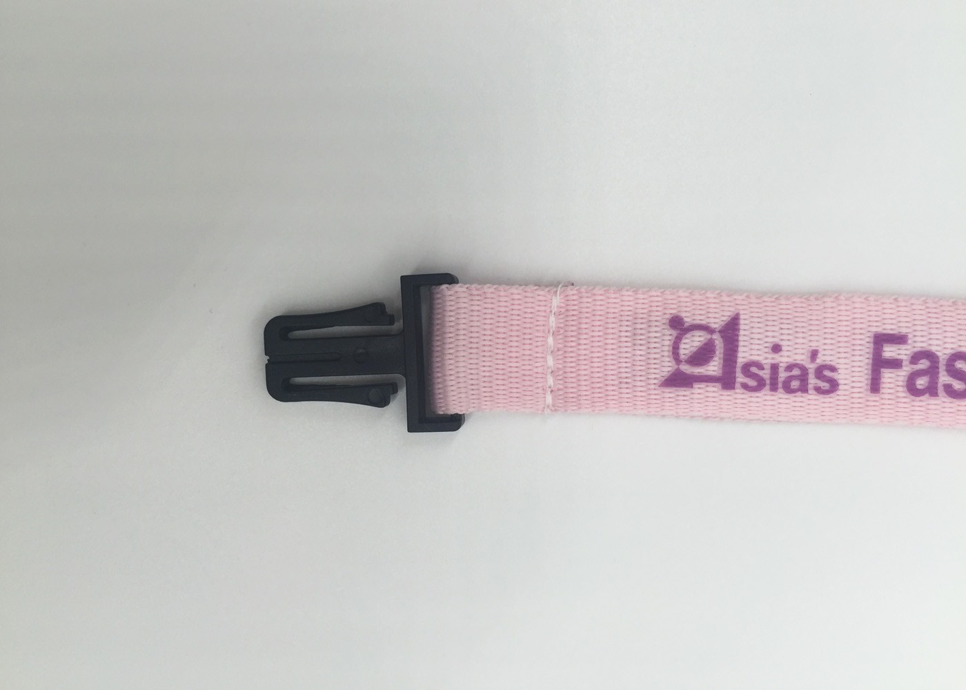 Stylish blue color customized silk-screened lanyards with high quality
