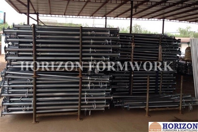 Heavy Duty Scaffolding Steel Prop Casted Sleeve Nut Electric Galvanized Surface