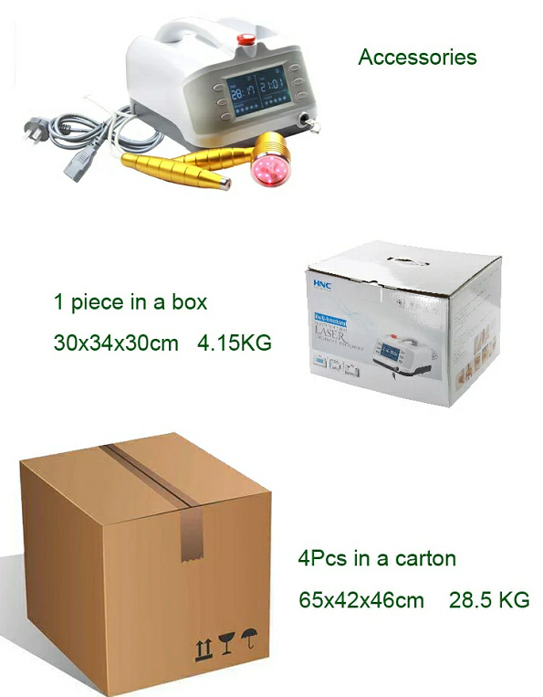 GaAlAs LLLT Laser Pain Relief Machine Cold Laser Therapy Machine For Home Use
