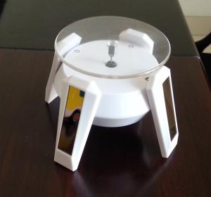 Quality auto solar rotation display for jewelry mobile phone holder wholesale