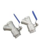 0.223kg Package Gross Weight Y Type Strainer Stainless Steel Ball Valve for