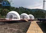 Luxury Fireproof Glamping Hotel Tent Geodesic Dome For Homestay Best Family