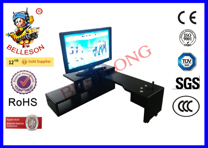 Two Players DIY Arcade Game Machine Game Frame Design For TV Cabinet
