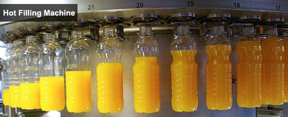 High Filling Speed PET Bottle Hot Filling Juice Bottling Equipment Hot Filling