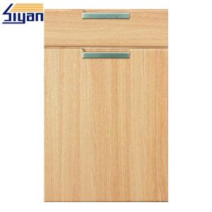 Quality Flat MDF Kitchen Cabinet Doors Wood Grain With 450*678mm Size , OEM Service wholesale