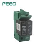 Green Color 10kA DC Surge Protector 2P CM DM Protection